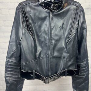 DC Comics The Batman Catwoman Faux Leather Jacket